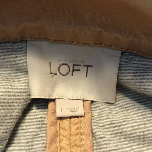 Loft anorak jacket. Shell cotton & linen blend. - Picture 5 of 11